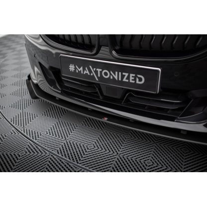 Maxton Design "Street Pro" spoiler pod přední nárazník s křidélky pro BMW řada 2 G42 Standard, plast ABS bez povrchové úpravy