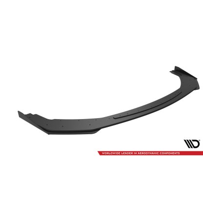 Maxton Design "Street Pro" spoiler pod přední nárazník s křidélky pro Ford Mustang Mk7 GT, plast ABS bez povrchové úpravy