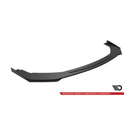 Maxton Design "Street Pro" spoiler pod přední nárazník s křidélky pro Ford Mustang Mk7 GT, plast ABS bez povrchové úpravy