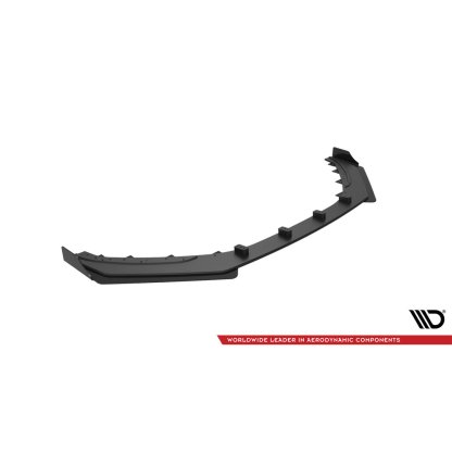Maxton Design "Street Pro" spoiler pod přední nárazník s křidélky pro Hyundai Veloster N Mk2, plast ABS bez povrchové úpravy