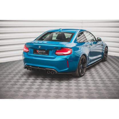 Maxton Design vložka zadního nárazníku pro BMW M2 F87, plast ABS bez povrchové úpravy