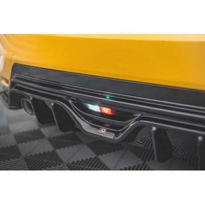 Maxton Design vložka zadního nárazníku pro Toyota GR Yaris Mk3, černý lesklý plast ABS