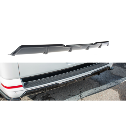 Maxton Design vložka zadního nárazníku pro Volkswagen T6, černý lesklý plast ABS