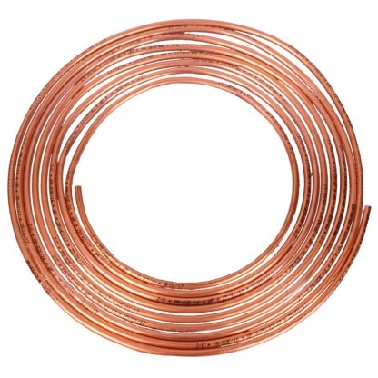 Měděná brzdová trubka, průměr 6 mm, délka 5m - WP476345