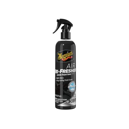 Meguiar's Air Re-Fresher Odor Fighting Spray - Black Chrome Scent - osvěžovač vzduchu v rozprašovači, vůně "Black Chrome", 237 ml