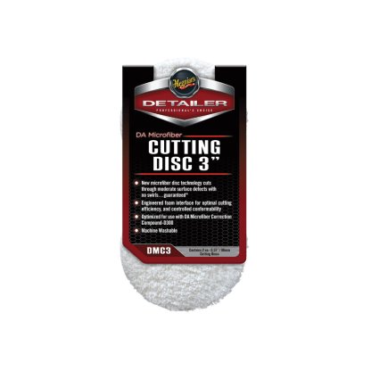 Meguiar's DA Microfiber Cutting Disc 3" - lešticí mikrovláknový kotouč, 3palcový (2 kusy)