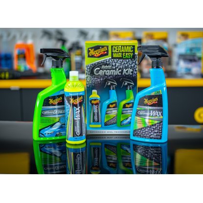 Meguiar's Hybrid Ceramic Kit - sada hybridní keramické autokosmetiky pro ochranu a údržbu laku