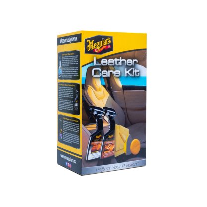 Meguiar's Leather Care Kit - kompletní sada na čištění a ochranu kožených povrchů