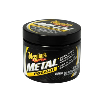 Meguiar's Metal Polish - leštěnka na kovy, tuhá, 177 ml