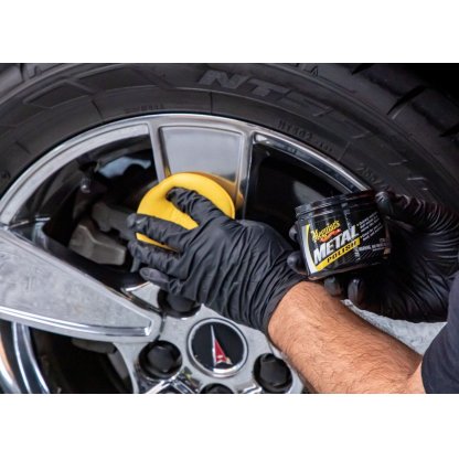 Meguiar's Metal Polish - leštěnka na kovy, tuhá, 177 ml