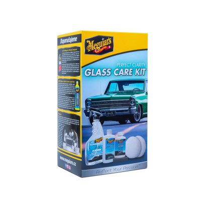 Meguiar's Perfect Clarity Glass Care Kit - sada na kompletní péči, leštění a ochranu skleněných povrchů
