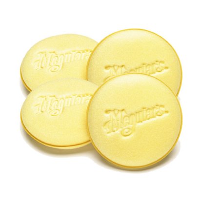 Meguiar's Soft Foam Applicator Pads - pěnové aplikátory, balení: 4 kusy