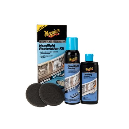 Meguiar's Two Step Headlight Restoration Kit - revoluční dvoukroková sada na oživení světlometů