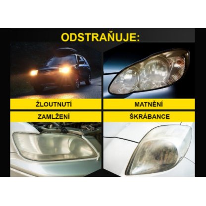 Meguiar's Ultimate Headlight Restoration kit - sada na renovaci světlometů