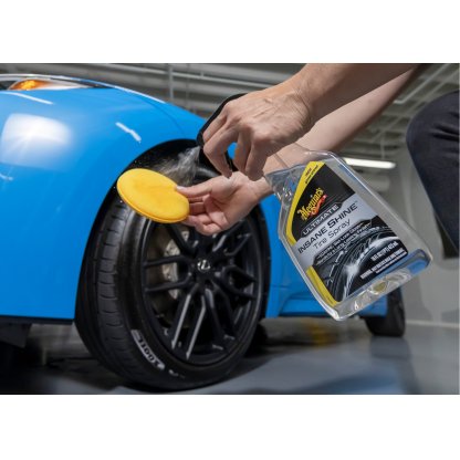 Meguiar's Ultimate Insane Shine Tire Spray - lesk na pneumatiky, 473 ml