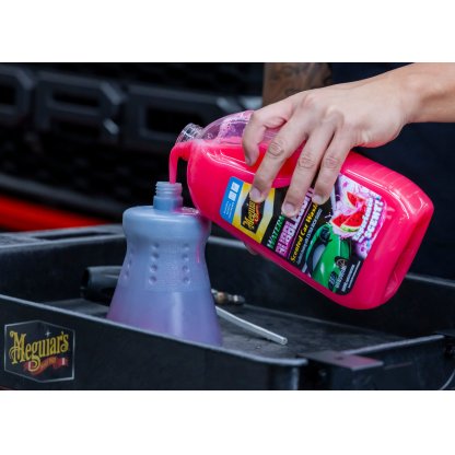 Meguiar's Watermelon Bubblegum Wash - vysoce pěnivý autošampon s vůní melounové žvýkačky, 1,89 l