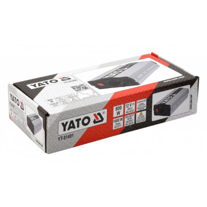 Měnič napětí 12/230V 800W - YT-81491