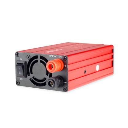 Měnič napětí AMiO 12V/230V, 300W/600W 2xUSB, 02470