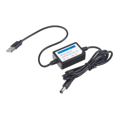 Měnič napětí USB 5V/12V, 1A 5,5mm DC