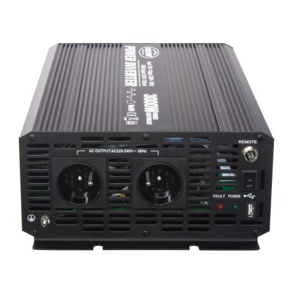 Měnič napětí z 12/230V + USB, 3000W