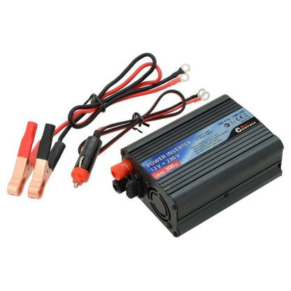 Měnič napětí z 12V na 230V, 300W + USB, 07112