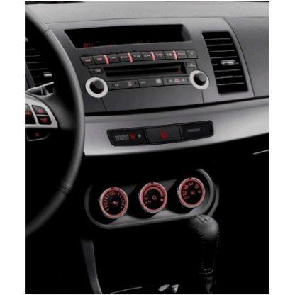 METRA 2DIN/1DIN redukce pro Mitsubishi Lancer 2008-
