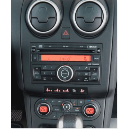 METRA 2DIN/1DIN redukce pro Nissan Tiida 2007-, Versa 2007-