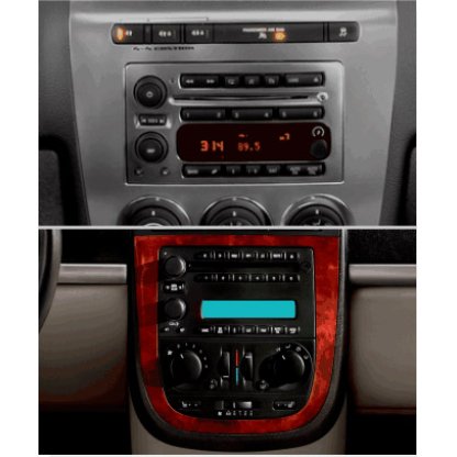 METRA 2DIN redukce pro Hummer H3, Chevrolet Corvette, Uplander 2005-2009