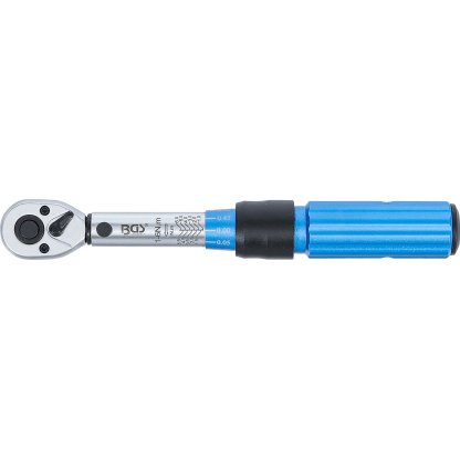 Momentový klíč 1/4" s certifikátem, 1 - 6 Nm - B2824