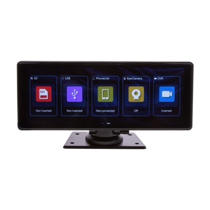 Monitor 10,26" s Apple CarPlay, Android auto, Bluetooth, USB/micro SD, DVR + kamerový vstup