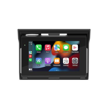 Monitor 5" na motocykl s Apple CarPlay, Android auto, Bluetooth, mini USB, micro SD