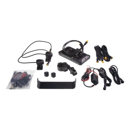 Monitor 5" na motocykl s Apple CarPlay, Android auto, Bluetooth, USB, micro SD, TPMS
