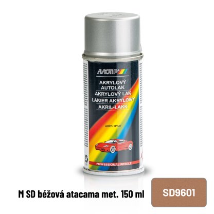 Motip Barva Škoda béžová atacama metalíza 150ml