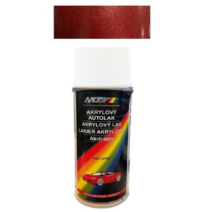 Motip Barva Škoda červená rio met. 150ml