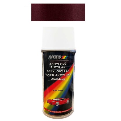 Motip Barva Škoda červená solitaire met. 150ml