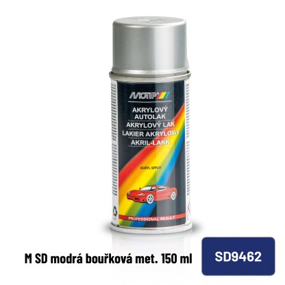 Motip Barva Škoda modrá bouřková metalíza 150ml