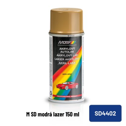 Motip Barva Škoda modrá lazer 150ml