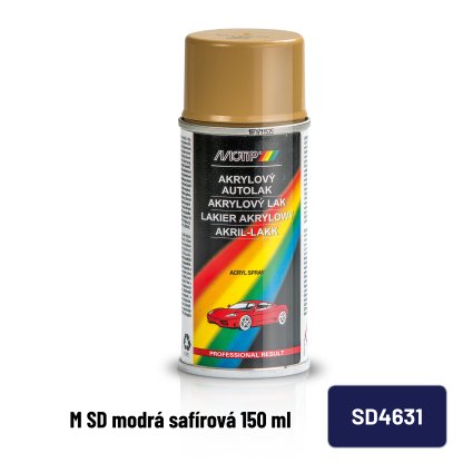 Motip Barva Škoda modrá safírová 150ml