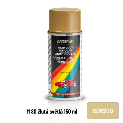 Motip Barva Škoda žlutá světlá 150ml