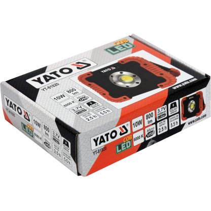 Nabíjecí COB LED 10W svítilna a powerbanka, YATO