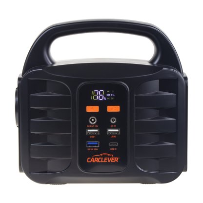 Nabíjecí stanice CARCLEVER - powerbanka, 42.000mAh / 155Wh, AC-150W