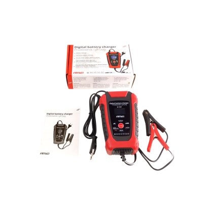 Nabíječka autobaterií digitální 6V/12V - 2A/6A, DBC-02, 02403