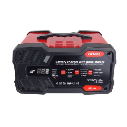 Nabíječka s funkcí Jump Start 12A 12/24V, 12V 75A, 02400