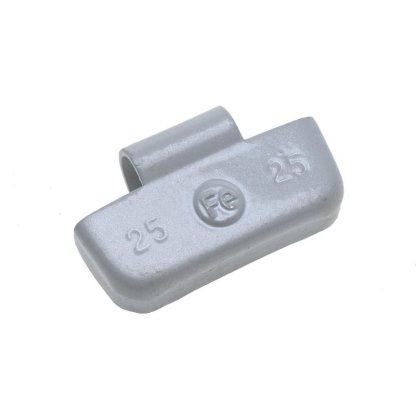 Naklepávací vyvažovací závaží na ALU kola 25 g, ocelové - F13034
