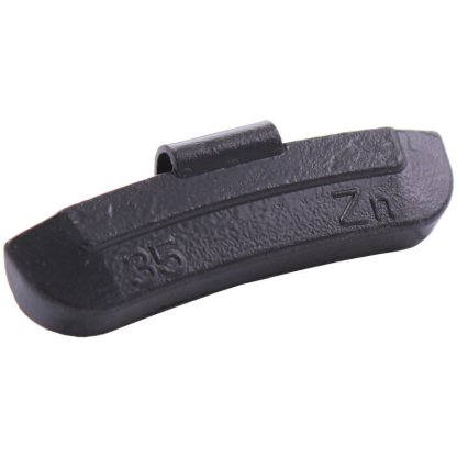 Naklepávací vyvažovací závaží (Zn) ASTA 35 g, černé - F13056