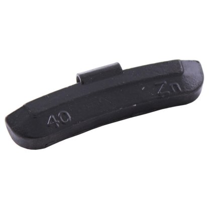 Naklepávací vyvažovací závaží (Zn) ASTA 40 g, černé - F13057