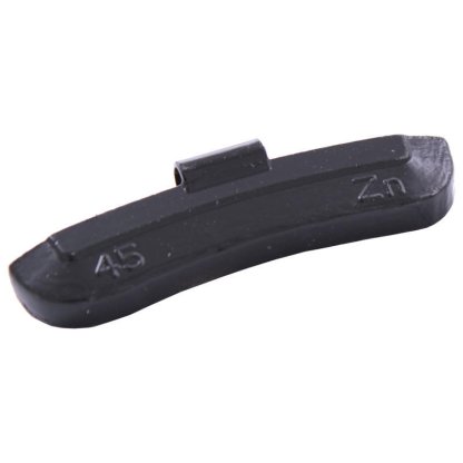 Naklepávací vyvažovací závaží (Zn) ASTA 45 g, černé - F13058