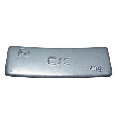 Nalepovací závaží pro alu disky FEC 40 g, šedý lak - F3308