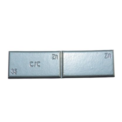 Nalepovací závaží pro alu disky ZNC 35 g, zinkové - F3507