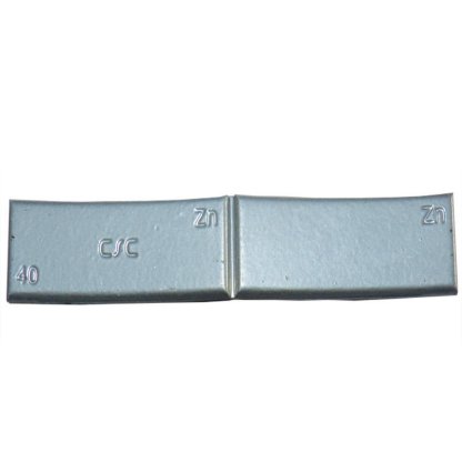 Nalepovací závaží pro alu disky ZNC 40 g, zinkové - F3508